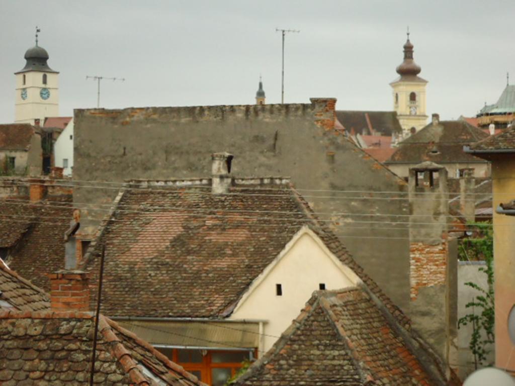 Pensiunea Cocosul Rosu Sibiu Exterior photo